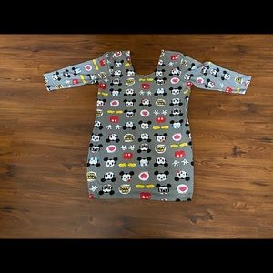 Like  new! Mickey bodycon dress.
